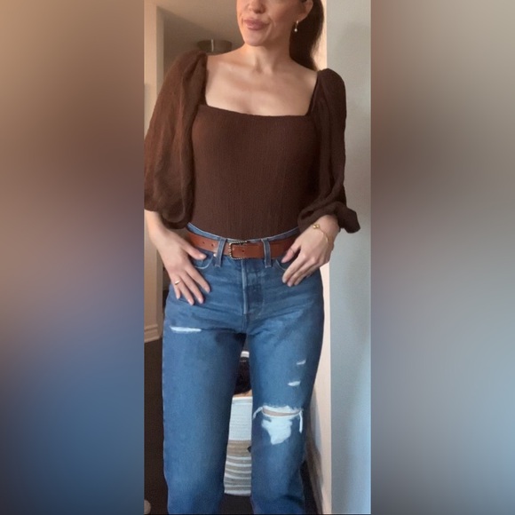 Levi’s distressed wedgie denim - Picture 3 of 11